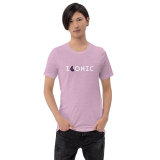 Buy heather-prism-lilac The &quot;Iconic&quot; Unisex t-shirt