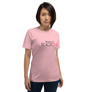 Buy pink Book of Rico:74™ t-shirt