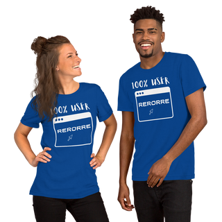 Buy true-royal 100% User Error t-shirt