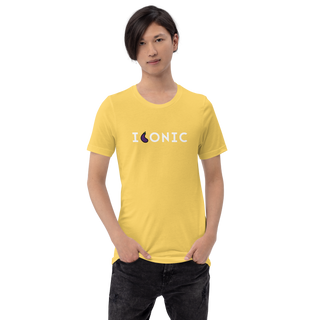 Buy yellow The &quot;Iconic&quot; Unisex t-shirt